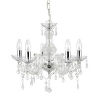 Searchlight KroonluchterMarie Therese Ø 48cm - 1455-5CL