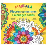 Deltas Mandala kleuren op nummer
