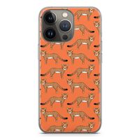 Cheetah: iPhone 13 Pro Transparant Hoesje