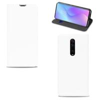 Xiaomi Redmi K20 Pro | Bookcase | Hoesje Wit met Pashouder Xiaomi Redmi K20 Pro | Bookcase | Hoesje Wit met Pashouder