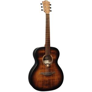 LAG Guitars Tramontane 70 T70A Black & Brown akoestische westerngitaar