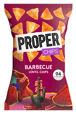 PROPER Barbecue Lentil Chips