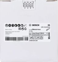 Bosch Accessories 2608619183 Fiberschijf Diameter 125 mm Boordiameter 22.23 mm 1 stuk(s) - thumbnail