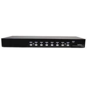 StarTech.com 8-poort Rack USB VGA KVM-switch met Audio (inclusief Audiokabels)