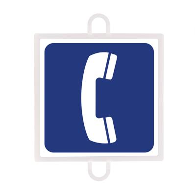 TRAFFIC SIGN PANEL INDICATION NO. 2 (TELEPHONE)
