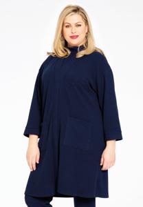 Yoek Kimono-vest | Blauw | Maat 58/60