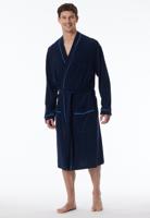 Schiesser Badjas 112562 navy 48/S