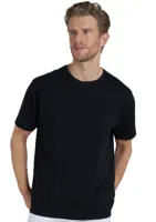 2-pak heren Ondershirts - Grote maten - Ronde hals - Heren T-shirt, wit en zwart