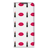 Nokia G50 Hoesje met Magneet Lipstick Kiss