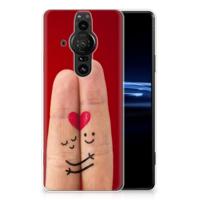 Sony Xperia Pro-I | Sillicone Back Cover | Liefde - Origineel Romantisch Cadeau