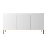 NADUVI Collection Kate Dressoir - B 150 cm - Wit / Goud