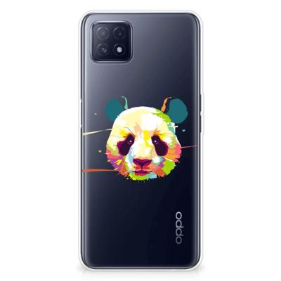 OPPO A53 5G | OPPO A73 5G Telefoonhoesje met Naam Panda Color OPPO A53 5G | OPPO A73 5G Telefoonhoesje met Naam Panda Color