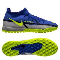 Nike Phantom GT 2 Academy DF TF Recharge - Blauw/Neon/Grijs/Blauw - thumbnail