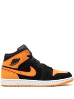 Jordan baskets montantes Air Jordan 1 Mid 'Black Orange' - thumbnail