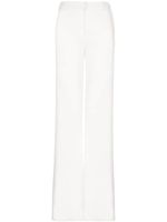 Balmain pantalon à coupe évasée - Blanc