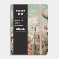 Soft Pocket Agenda 2026 Veldbloemen