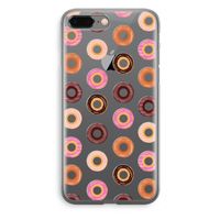 Donuts: iPhone 8 Plus Transparant Hoesje