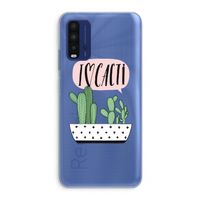 I love cacti: Xiaomi Redmi 9T Transparant Hoesje I love cacti: Xiaomi Redmi 9T Transparant Hoesje