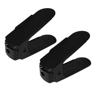 Benson Schoenenopbergers - zwart - kunststof - 2x stuks