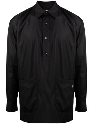 The Power For The People chemise à patch logo - Noir