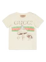 Gucci Kids x Peter Rabbit chemise en coton - Tons neutres