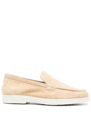 Moorer mocassins en daim - Tons neutres