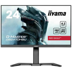 Iiyama G-MASTER Red Eagle GB2470HSU-B6 Gaming monitor Energielabel E (A - G) 60.5 cm (23.8 inch) 1920 x 1080 Pixel 16:9 0.2 ms HDMI, DisplayPort, Hoofdtelefoon