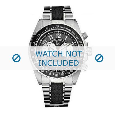 Guess horlogeband GC38002G Staal Zilver