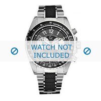 Guess horlogeband GC38002G Staal Zilver