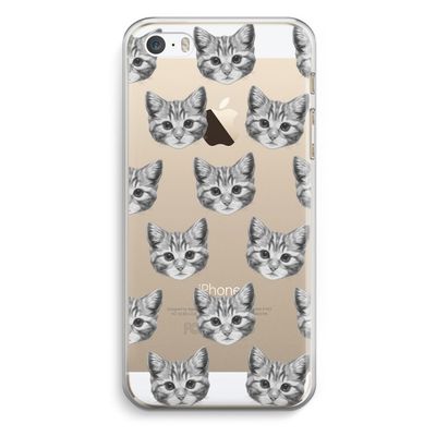 Kitten: iPhone 5 / 5S / SE Transparant Hoesje