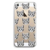 Kitten: iPhone 5 / 5S / SE Transparant Hoesje
