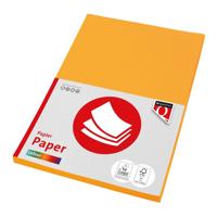 Kopieerpapier quantore col-100 a4 120gr diepgeel