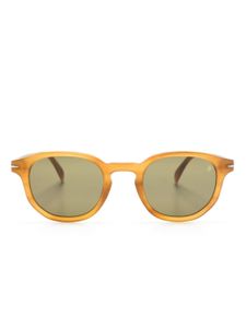 Eyewear by David Beckham lunettes de soleil 1007/S à monture ronde - Tons neutres