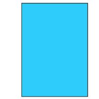 Blauwe A4 etiketten 210 x 297 mm 100 vel Sorex
