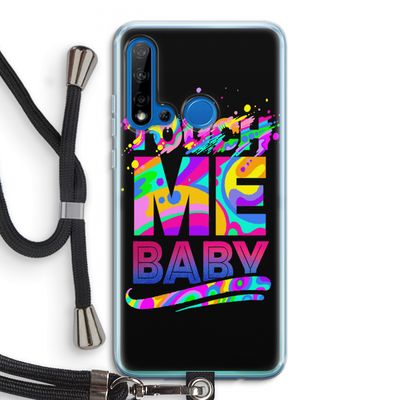 Touch Me: Huawei P20 Lite (2019) Transparant Hoesje met koord