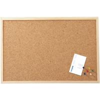 MAUL prikbord kurk met houten frame 40 x 30cm