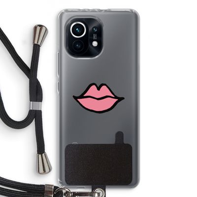 Kusje: Xiaomi Mi 11 Transparant Hoesje met koord
