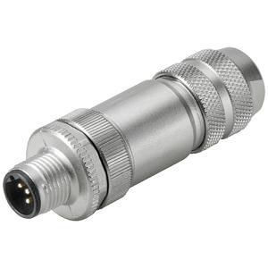 Weidmüller 1258940000 Sensor/actuator connector, geassembleerd M12 Aantal polen: 8 1 stuk(s)