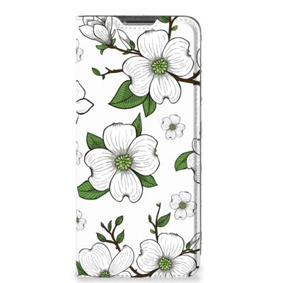 OPPO Find X5 Lite | Reno7 5G Smart Cover Dogwood Flowers OPPO Find X5 Lite | Reno7 5G Smart Cover Dogwood Flowers