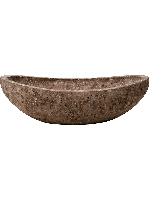 Baq Polystone Plain Boat Rock, 46x20x13cm