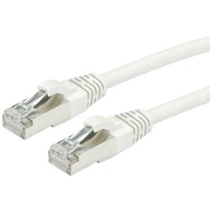 ROLINE S/FTP-kabel Cat.7, LSOH, met RJ-45 connectoren (500 MHz / Klasse EA), grijs, 0,5 m