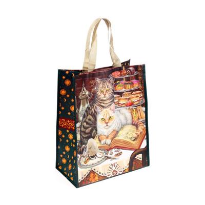 Lisa Parker Brewed Prophecies Kat Duurzame Shopper Tas