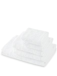 Dolce & Gabbana lot de 5 serviettes Barocco à logo en jacquard - Blanc