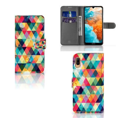 Huawei Y6 (2019) | Telefoon Hoesje | Geruit