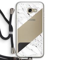 Biggest stripe: Samsung Galaxy A5 (2017) Transparant Hoesje met koord