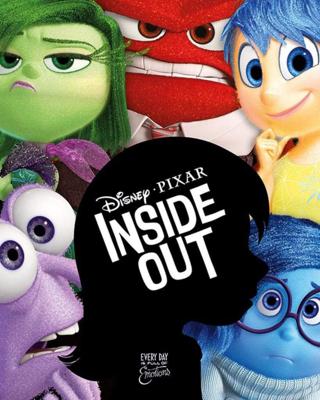 Poster Inside Out Silhouette 40x50cm
