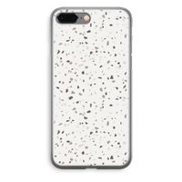 Terrazzo N°14: iPhone 8 Plus Transparant Hoesje