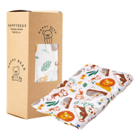 Hydrofiele swaddle doek - Wilde dieren - thumbnail