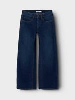 Name it winter jeansbroek meisjes - blauw - wide leg fit - NkfRose