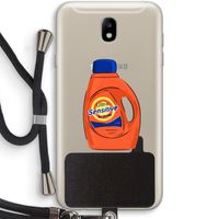 Ultra Sensitive: Samsung Galaxy J7 (2017) Transparant Hoesje met koord